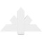 Ekena Millwork Redmond Architectural Grade PVC Gable Bracket, 36"W x 21"H x 2"D x 6"F, 14/12 Pitch GBP036X21X0206RED00 - alternate 3